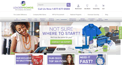Desktop Screenshot of leaderpromos.com